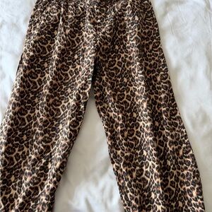 Aerie Leopard Print boxer Pants
